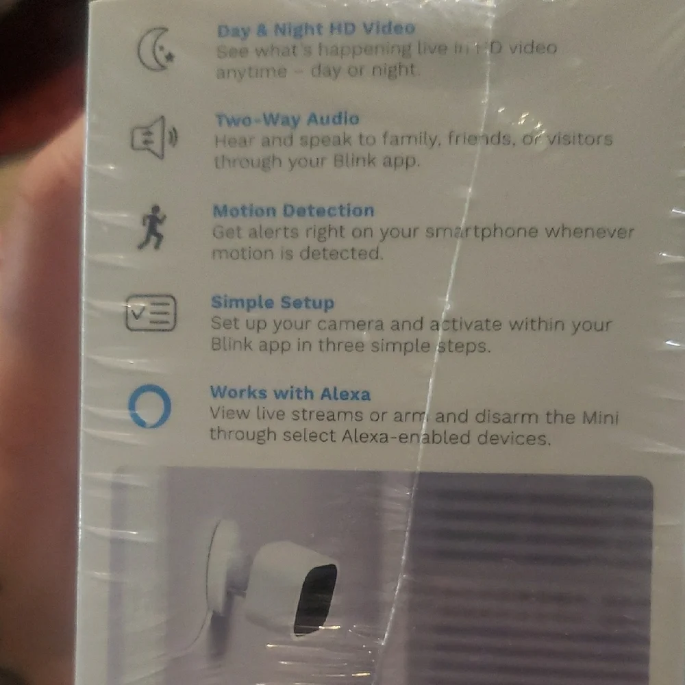 Blink Mini Indoor Security Camera